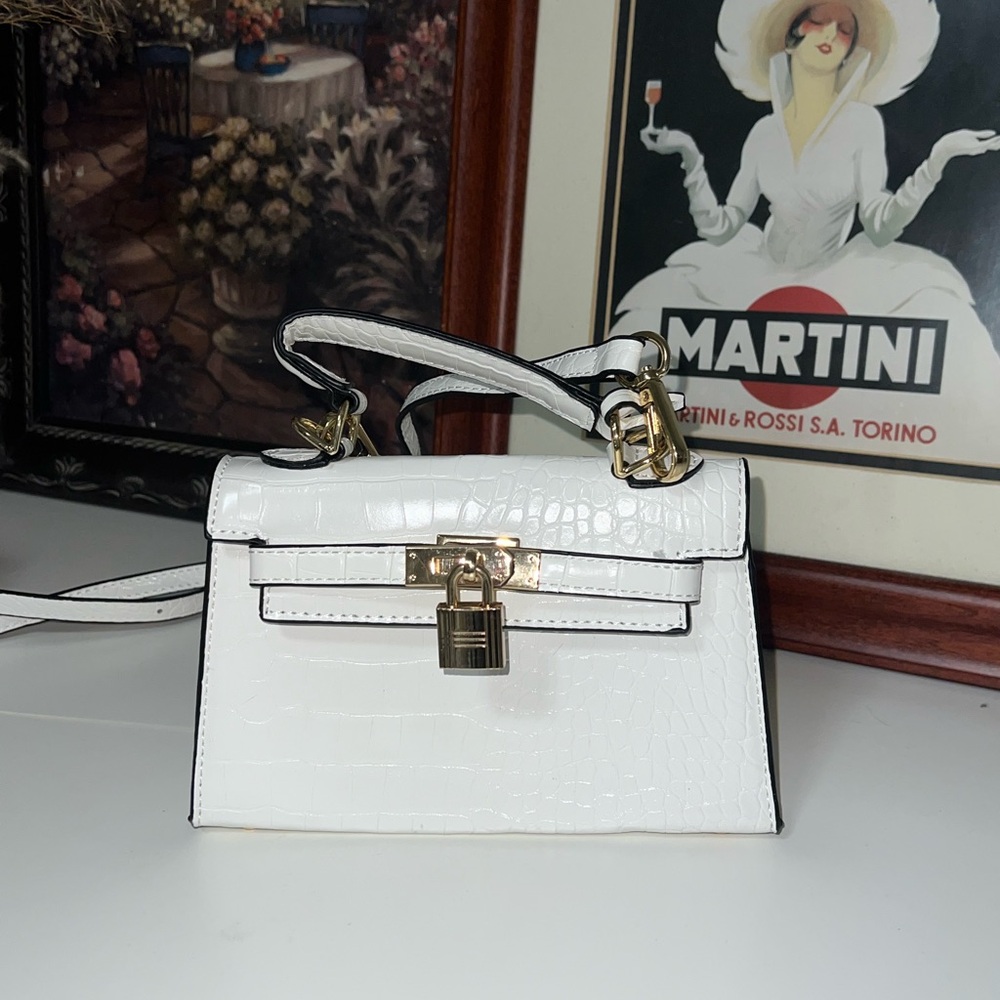 Peta + Jain White Crossbody Bag
